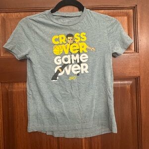 Under Armour Gray and Yellow Game Over T-Shirt